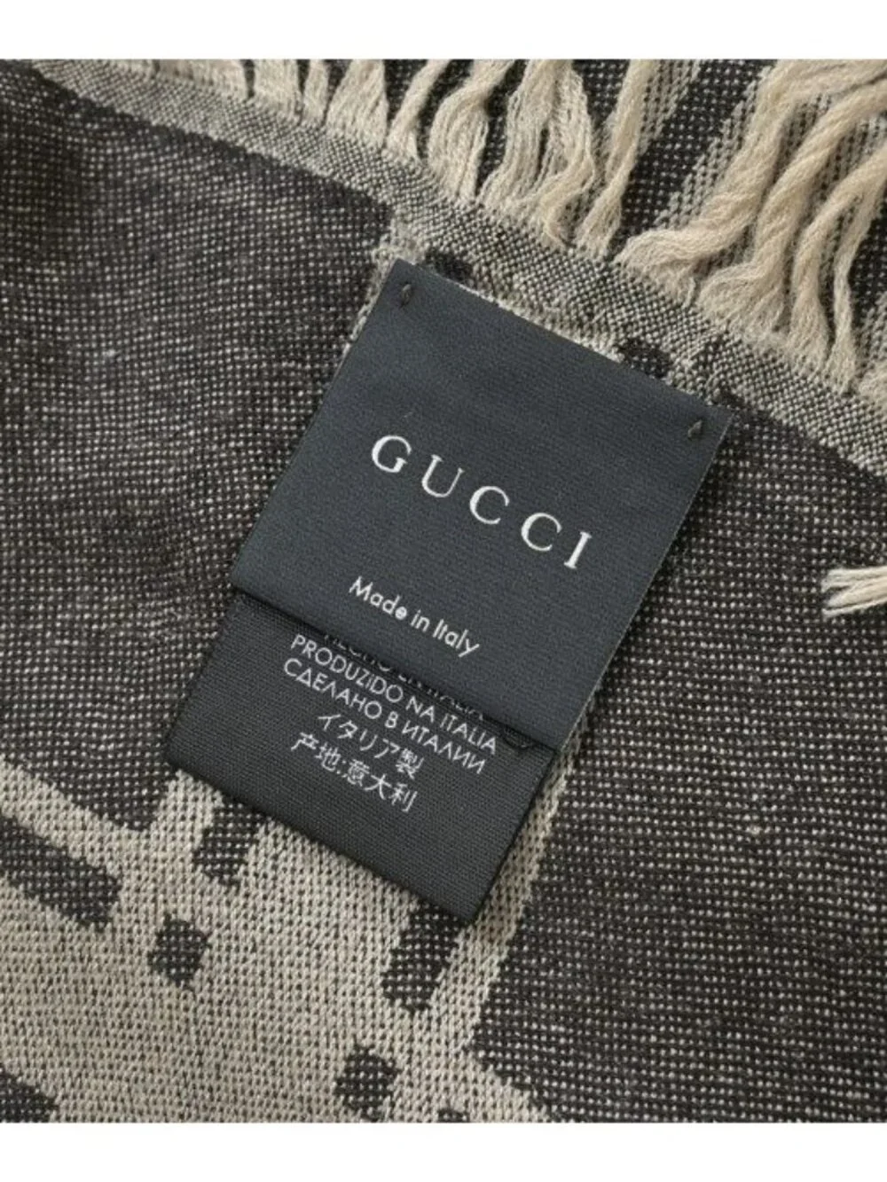 Gucci Shawl Scarf Brown